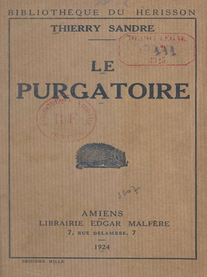 cover image of Le purgatoire